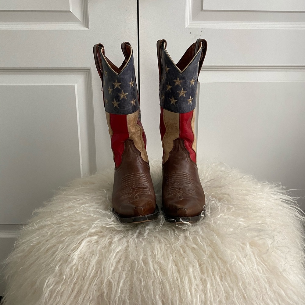 Vaccari Cowboy Boots 7.5